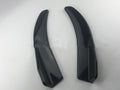 Car deflector lights for GM vehicles, 440mm ABS construction in bright black or carbon fibre finish