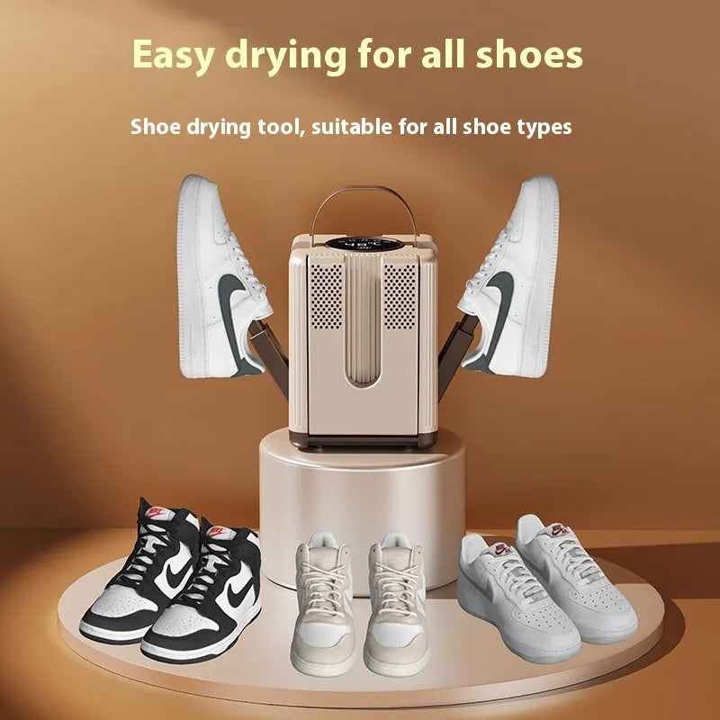 Home shoe dryer with intelligent timing, 220V 150W, EU plug, for drying damp footwear