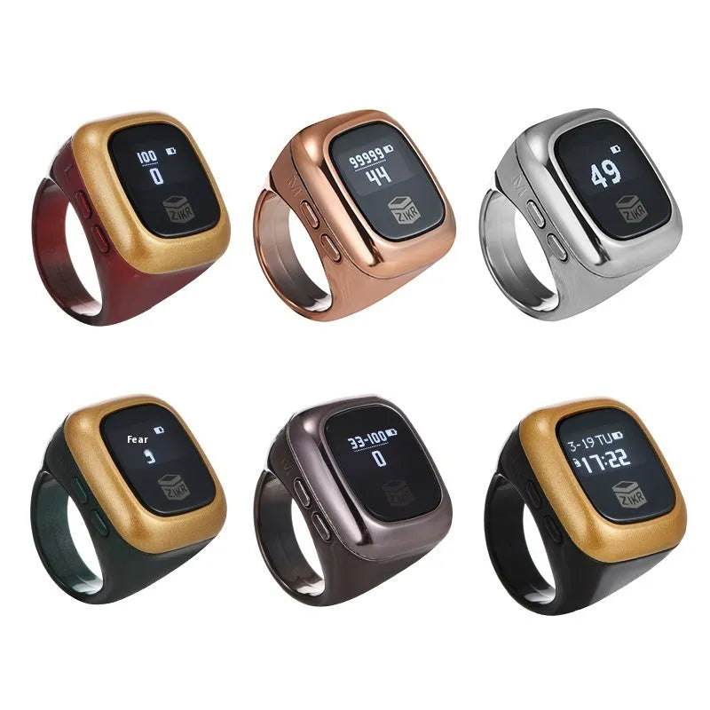 Al-fatiha Zikr electronic counter with digital display in choice of colours and sizes