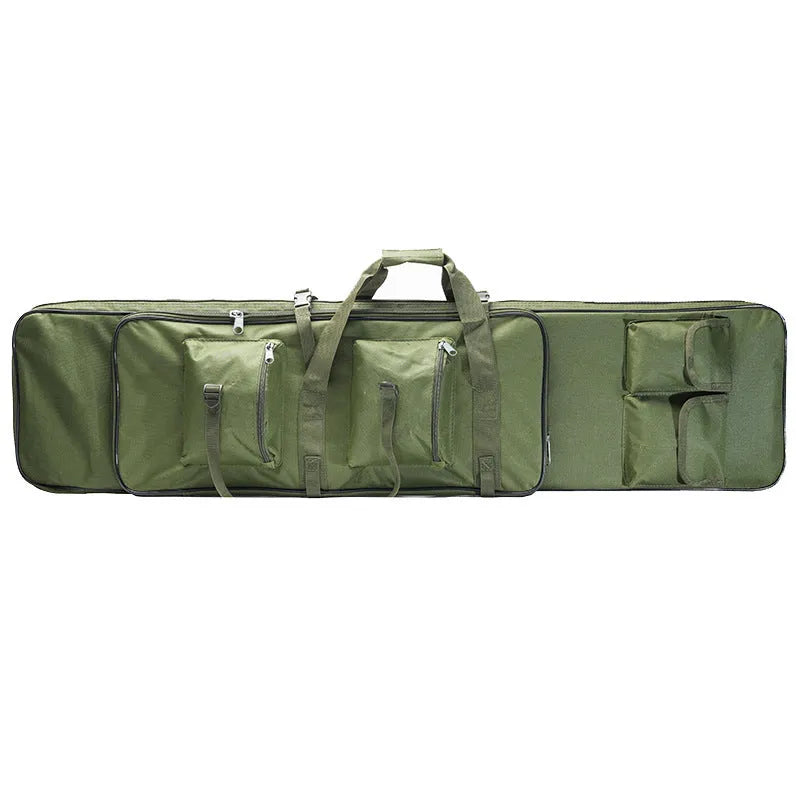 Fashion outdoor backpack portable fishing bag in solid colour Oxford material unisex design