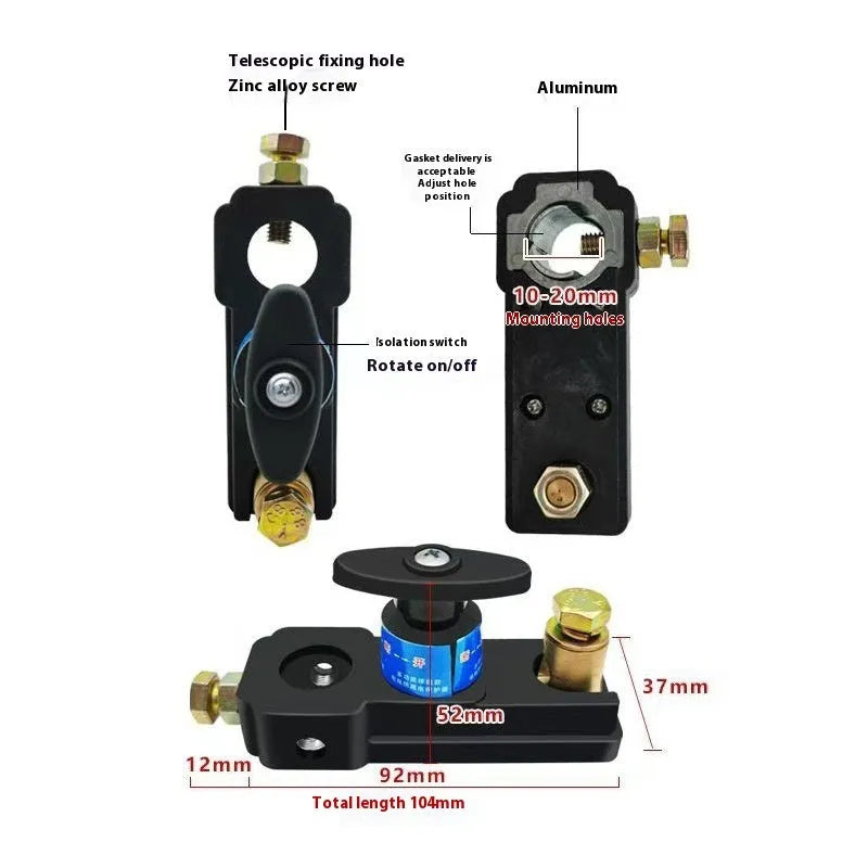 New truck power supply universal breaker main power switch for automobile battery disconnect