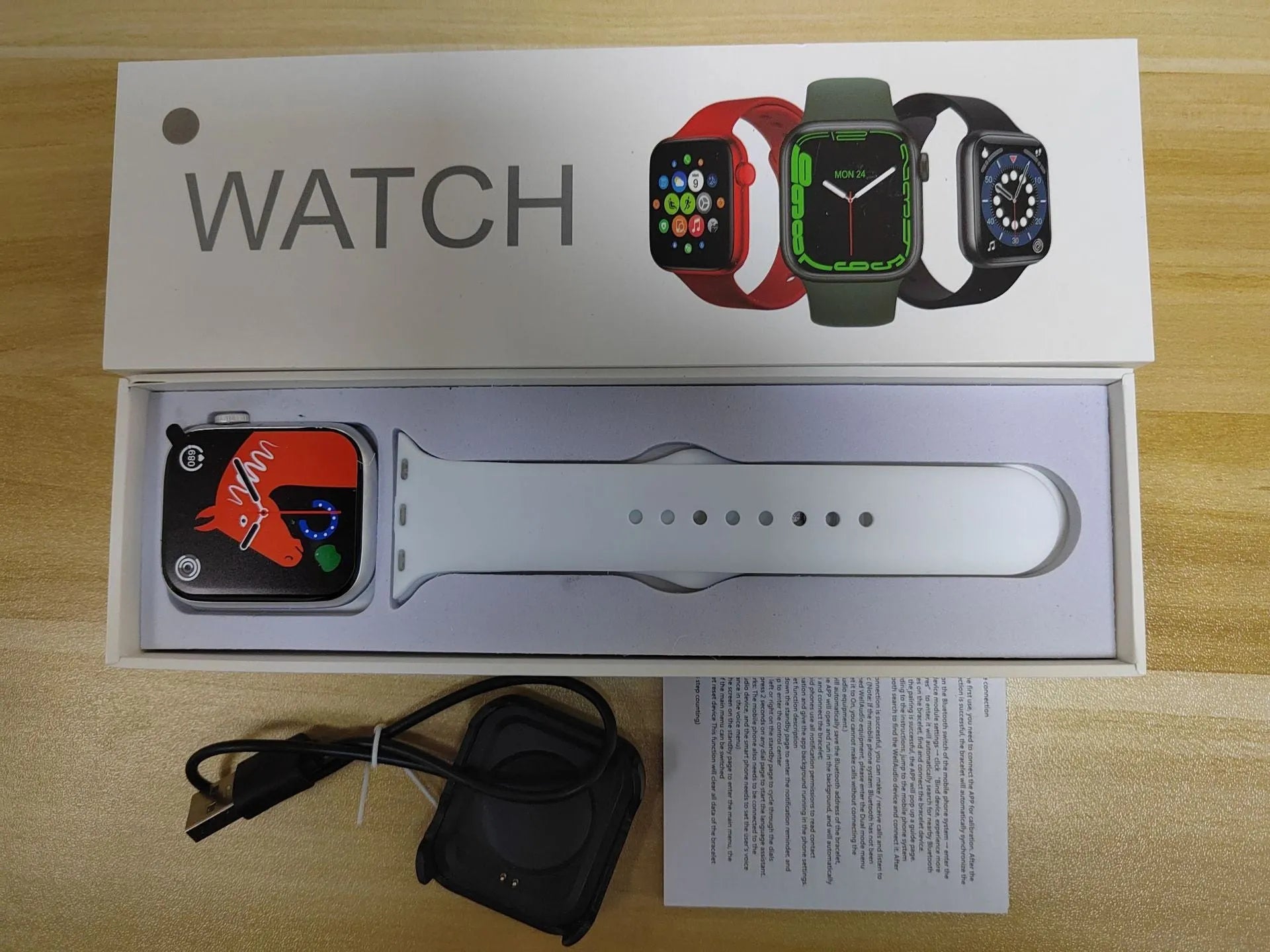 GT20 black smartwatch with alloy case and silicone strap showing touch screen display.