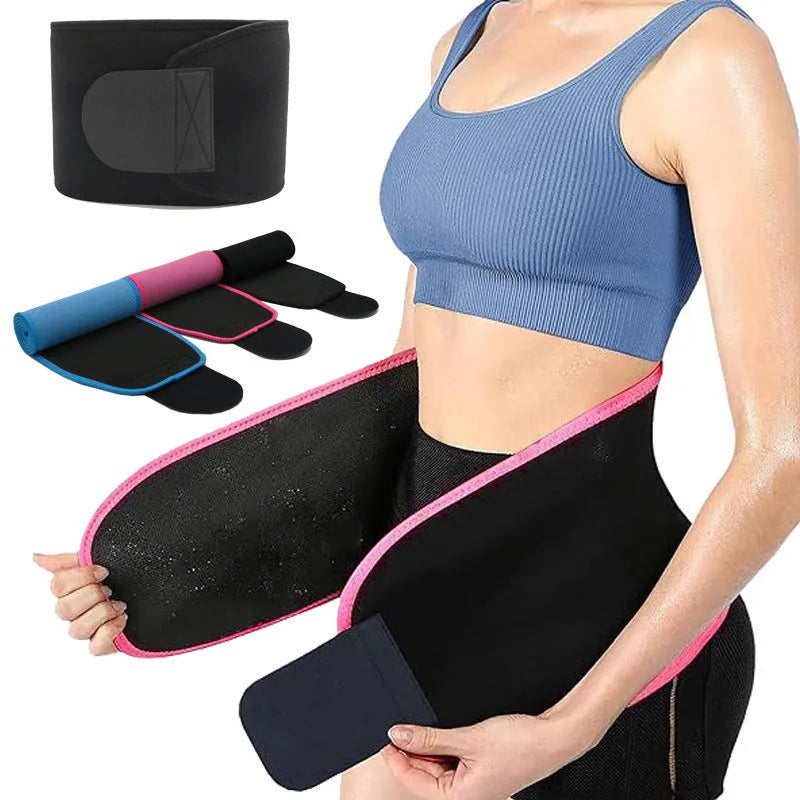 Hot lumbar support belt in neoprene material for running and fitness waist protection