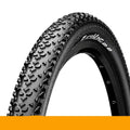 Mountain bike folding outer tyre replacement with 180 TPI construction in yellow and white colours