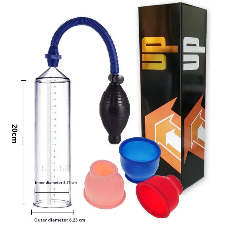 Silicone cover accessory for male penis simulator exercise machine with components
