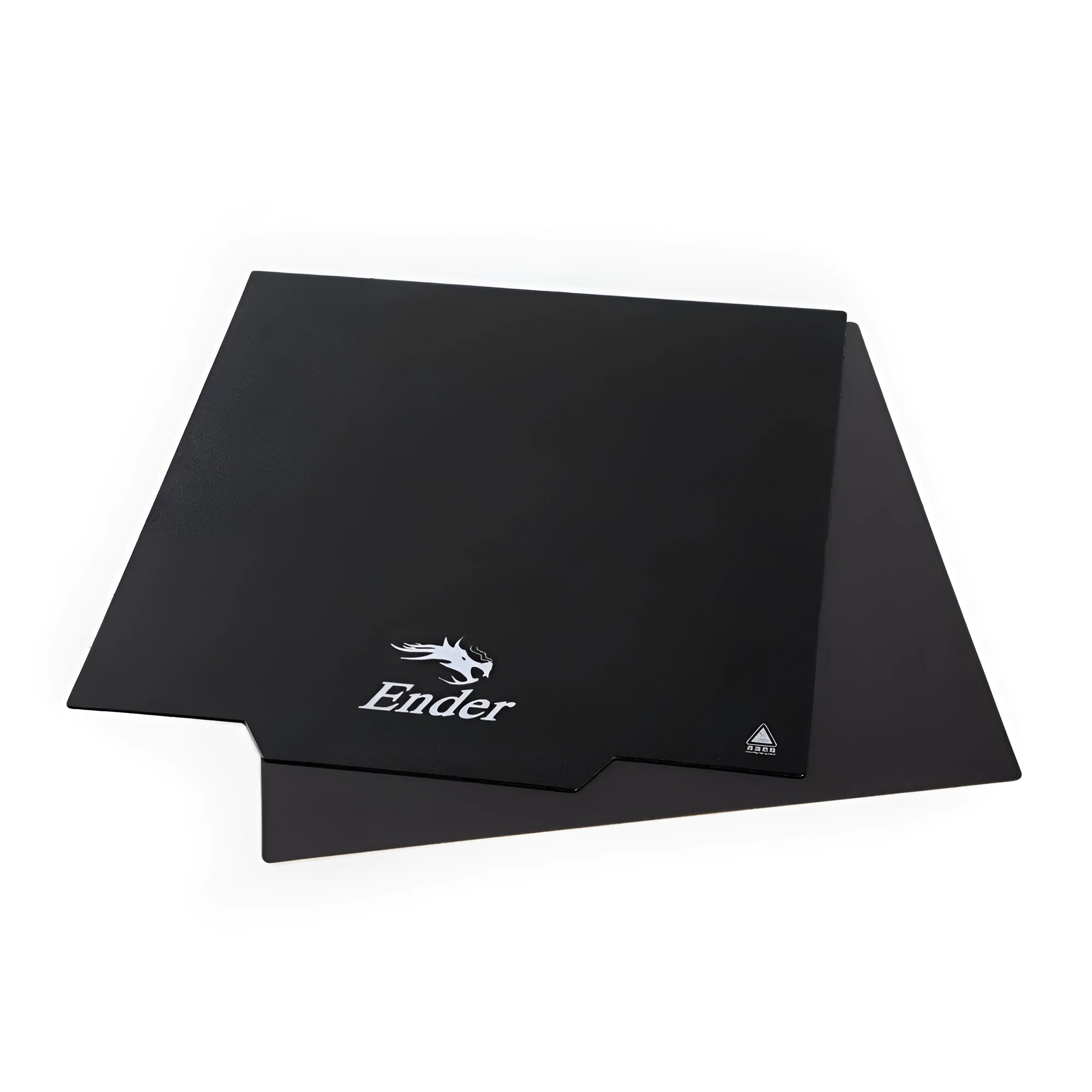 Black Creators 3D printer build surface tape for Ender 3 with fibreglass rod texture and regular polygon shape