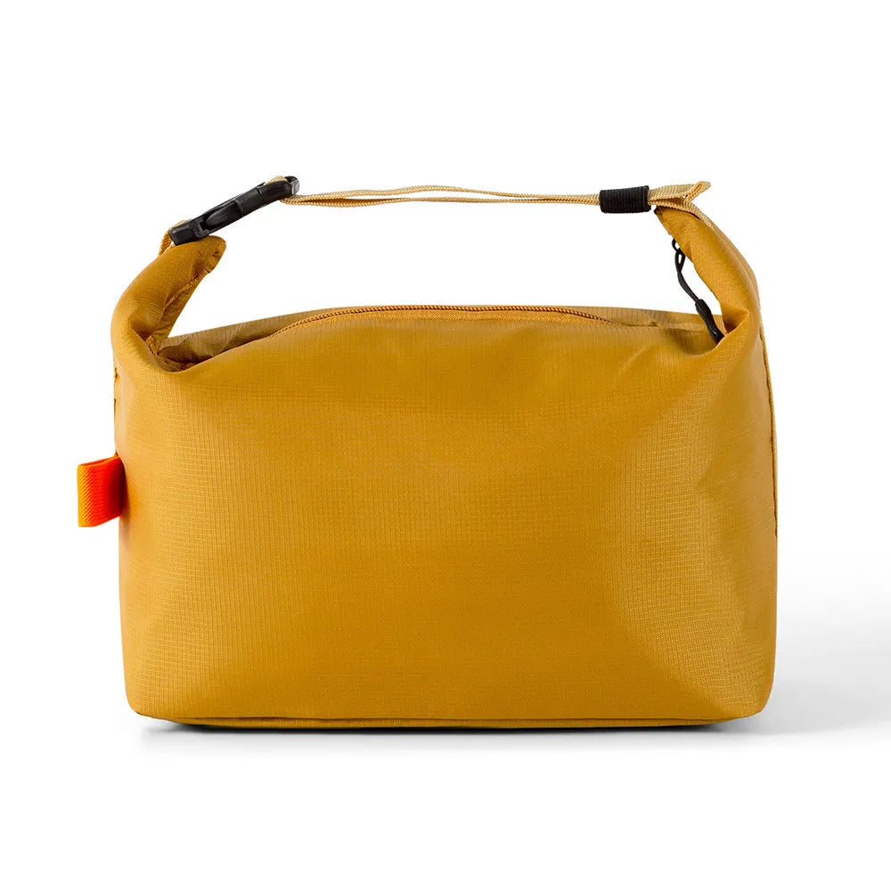 Japanese-style insulated lunch bag in waterproof Oxford cloth showing Army Green colour option