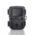 Black infrared night vision monitoring device with TF card slot and 12MP sensor