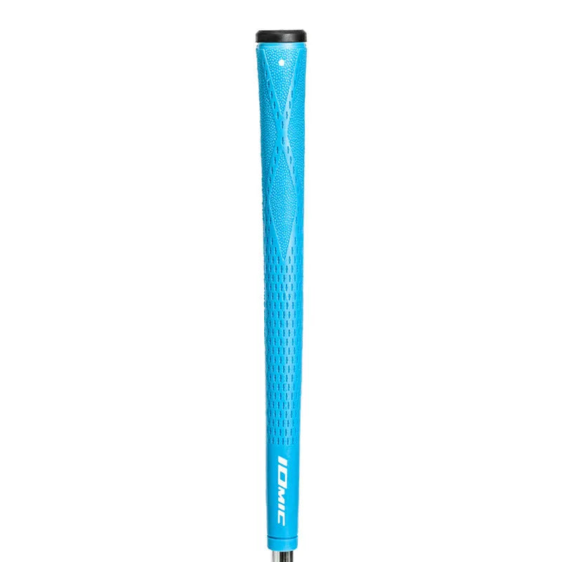 TPE golf club grip in various colour options including pink, red, blue and black variations