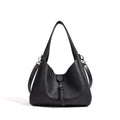 Fashion minimalist single shoulder crossbody handbag in genuine leather bucket shape for women daily wear
