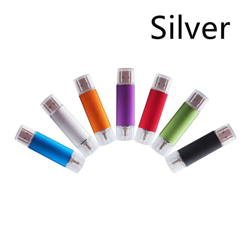 Portable Caike aluminium alloy USB 2.0 flash drive in multiple colour options