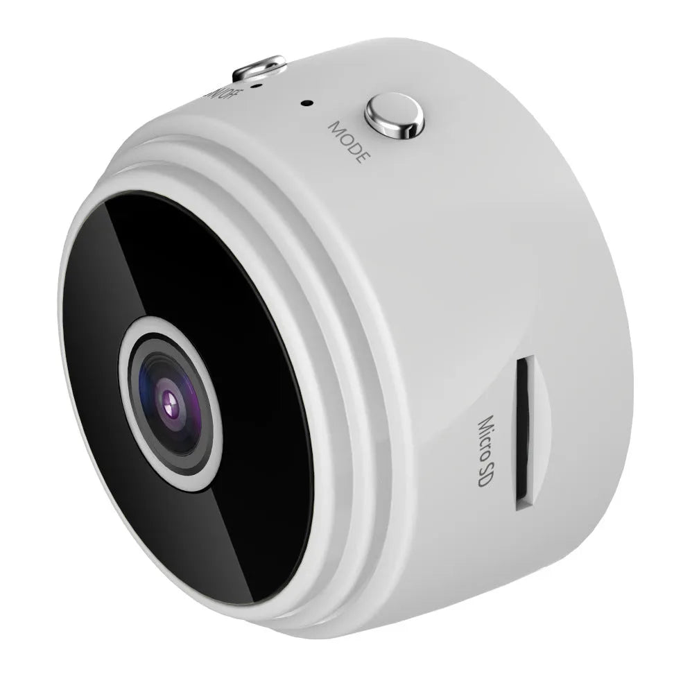 A9 WIFI wireless network camera black metal body 1080P HD indoor security camera with compact design