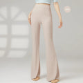 Women's classical dance training pants in stretch polyester fabric showing colour options