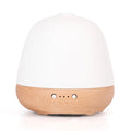 White ceramic ultrasonic essential oil humidifier with 180ml tank and single fog outlet
