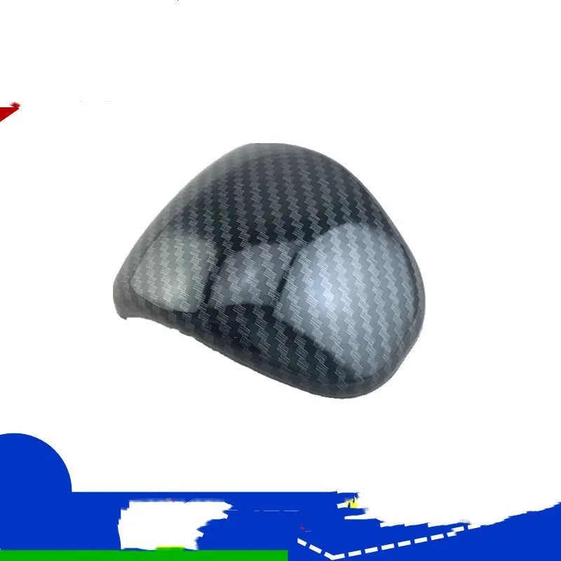 Carbon fibre pattern ABS gear shift cover for car interior modification and dashboard enhancement