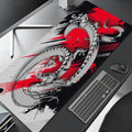Lightweight rubber mouse pad with printed surface for gaming or desktop use, available in multiple sizes
