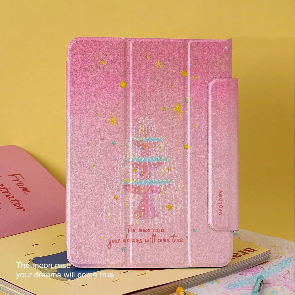 Magnetic suction flat plate shell protective sleeve for iPad Air5 and iPad Air4 10.9 inch in imitation leather
