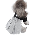 Cotton poodle dog clothes in skirt and four-legged pants styles for spring and autumn seasons