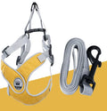 Adjustable dog harness with reflective mesh fabric in multiple colours and sizes