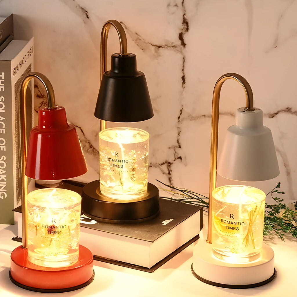 Creative aromatherapy machine candle incense lamp black dimmable GU10 table lamp 11x27cm
