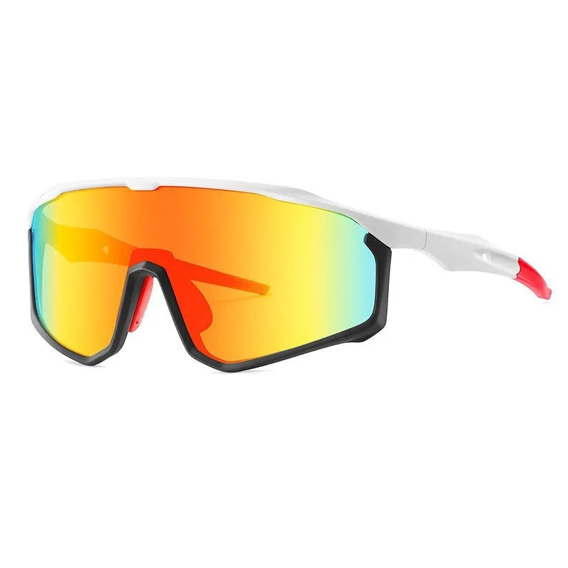Mountaineering goggles with colourful lens options for climbing hiking snow activities UV protection