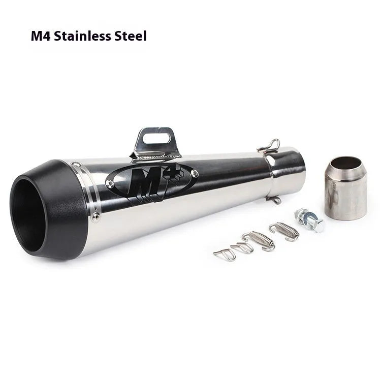 Universal M4 motorcycle exhaust pipe for large displacement bike modification