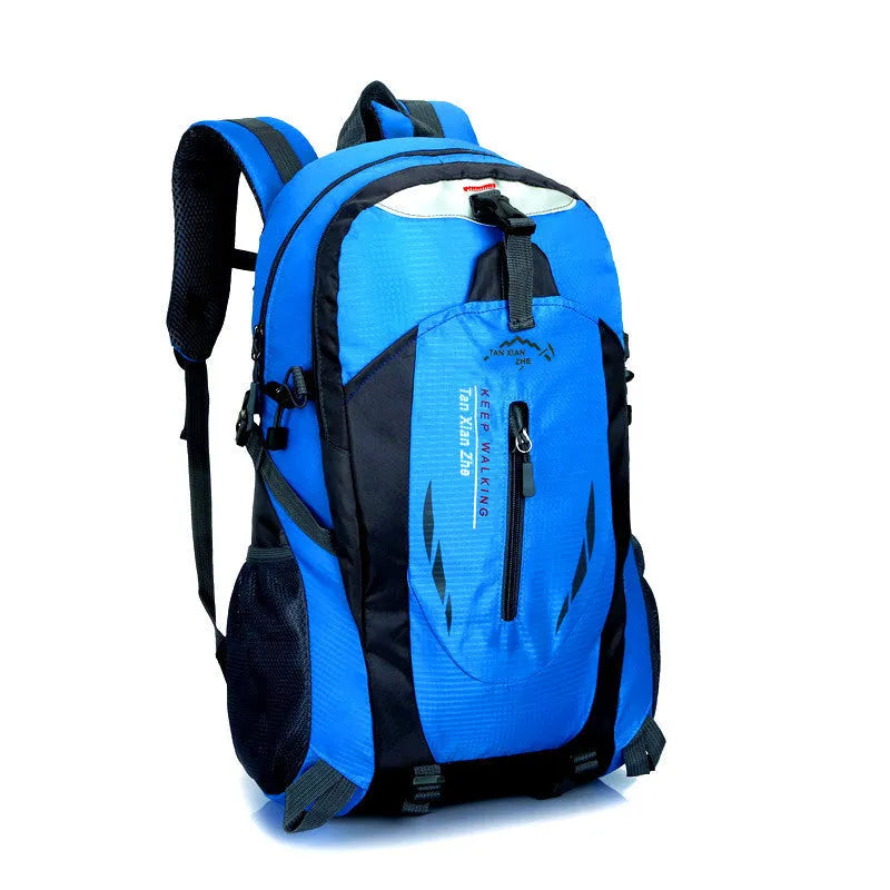 Large waterproof outdoor travel backpack in multiple colours with dimensions 31x51x19cm