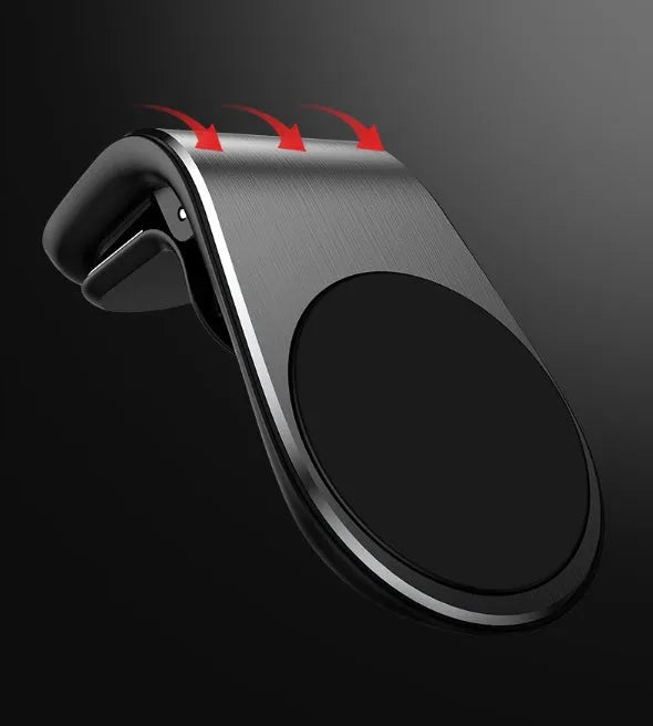 car bracket mobile phone holder for car outlet in black color