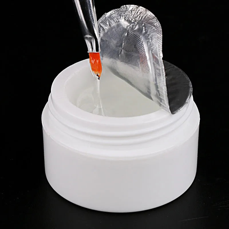 15ml phototherapy gel in pink, transparent, and white shades for nail extension