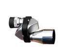 Compact aluminium monocular telescope with 8x20mm lenses and foldable rubber eyecup