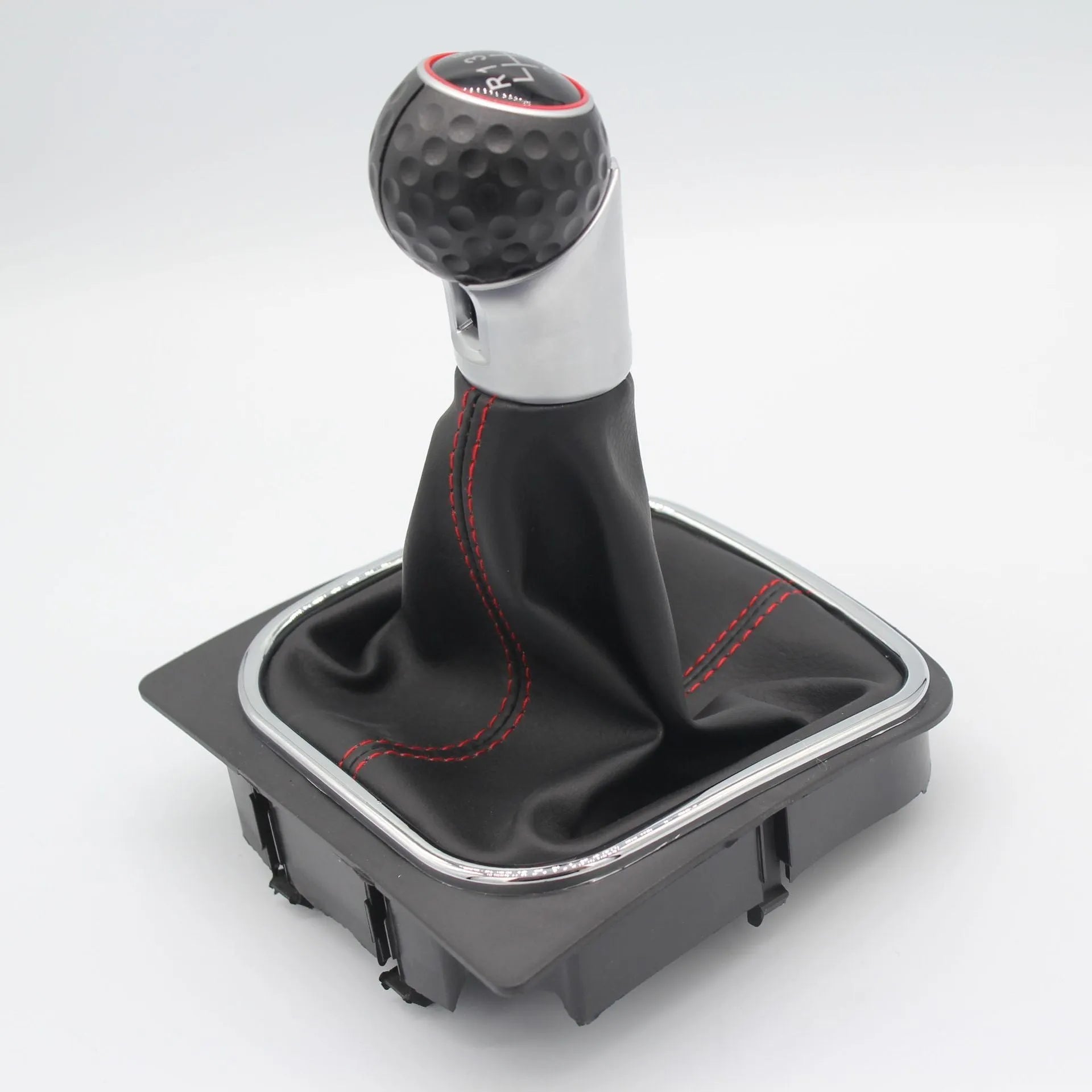 Leather automobile gear lever handball for Volkswagen Golf models with 12mm fitting diameter