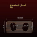 9i handcuffs binding sp adjustment toy in pear wood and alloy, finger clip style