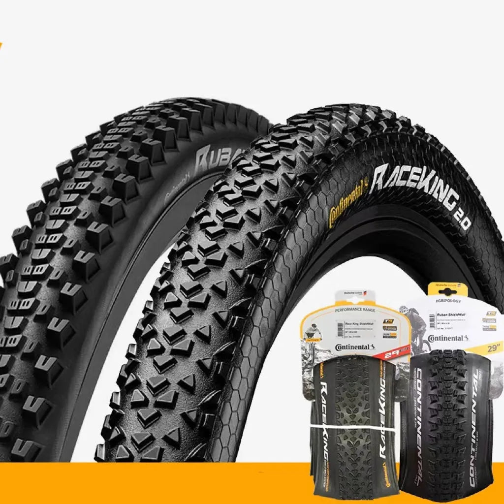 Mountain bike folding outer tyre replacement with 180 TPI construction in yellow and white colours