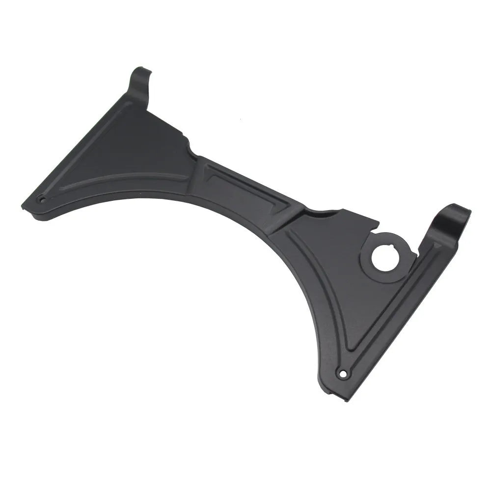Black motorcycle cockpit fairing for BMW R1250GS and R1200GS LC adventure bikes
