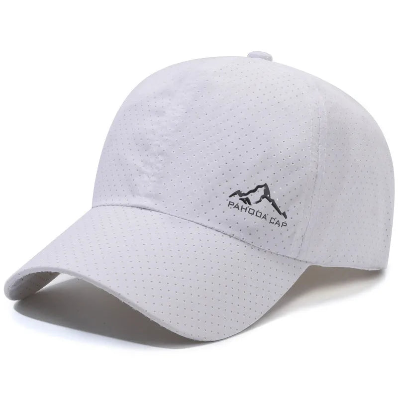 Korean style baseball cap with dome crown and adjustable strap in multiple colour options