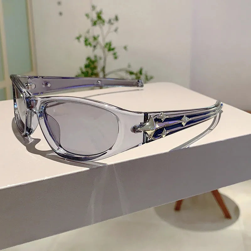 Polycarbonate sports sunglasses in multiple colour options with Category 3 lenses for outdoor protection