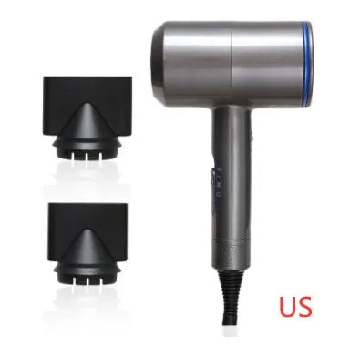 2000W hotel hair dryer with long cable and dual voltage, shown in selected colour with accessories.