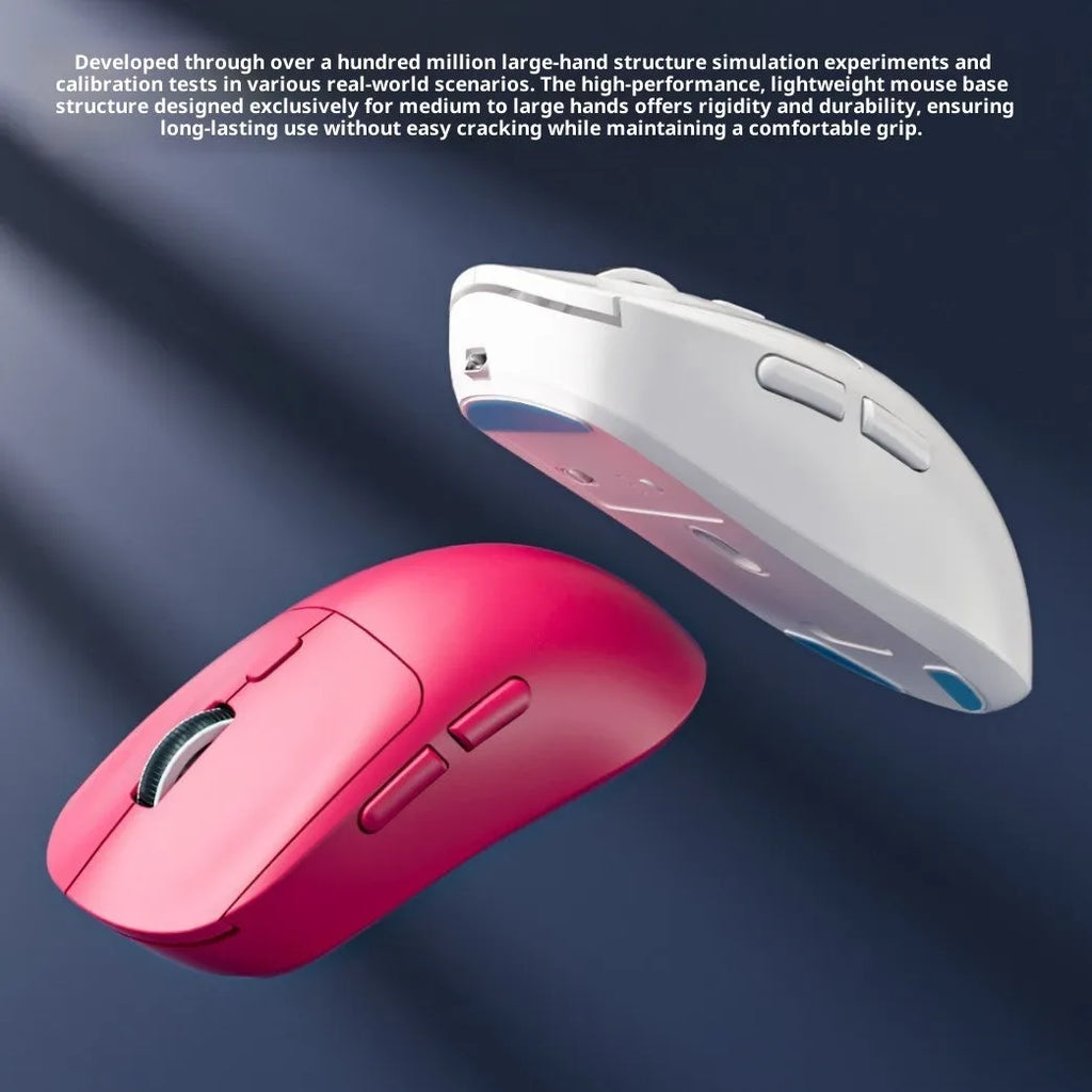 Multi-colour three-mode Bluetooth wireless mouse with USB receiver and charging cable for laptop use