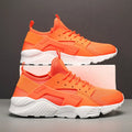 Men's low-top mesh casual shoes with cross shoulder straps and lace-up closure