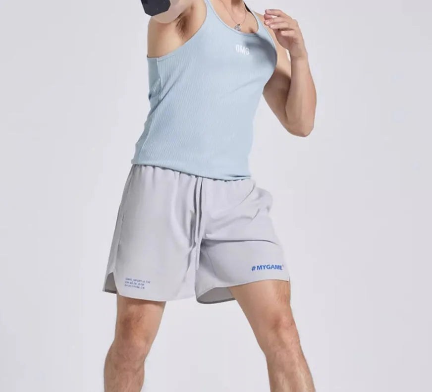 Men's training shorts in four colours with moisture-wicking fabric for sports and fitness