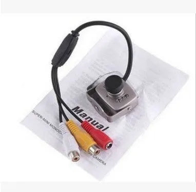 Mini wired analog camera with metal housing and 3.6mm lens for home security