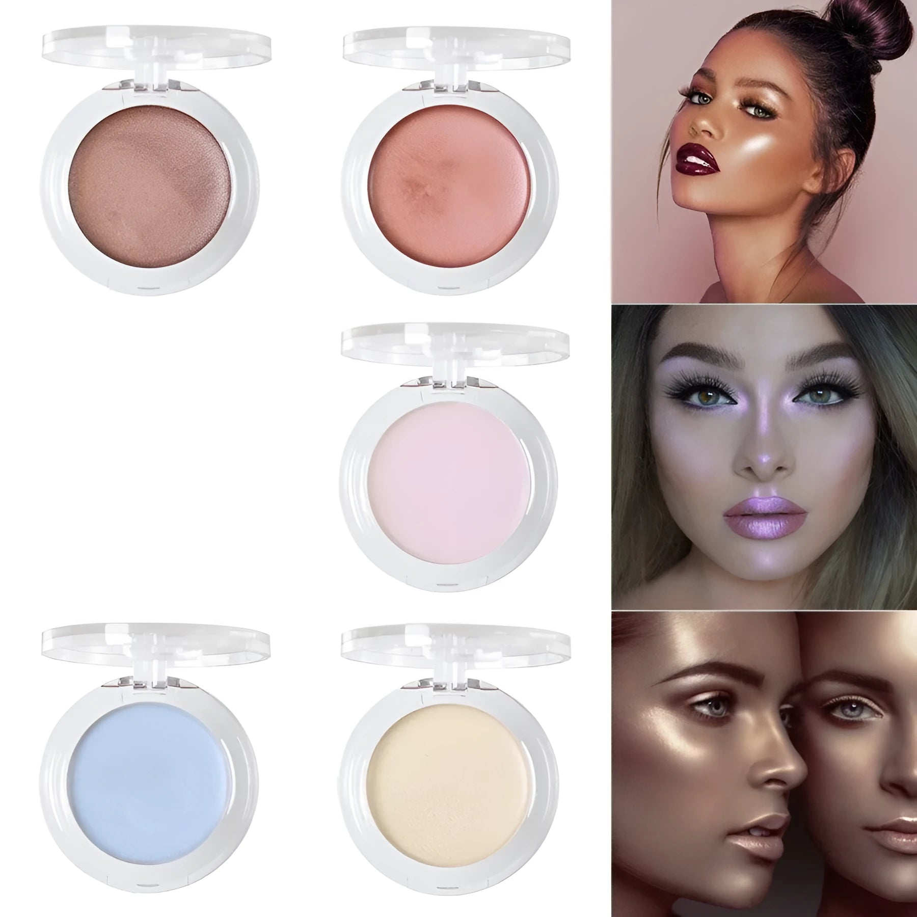 High-light brightening repair paste eye cream in colour box 19g