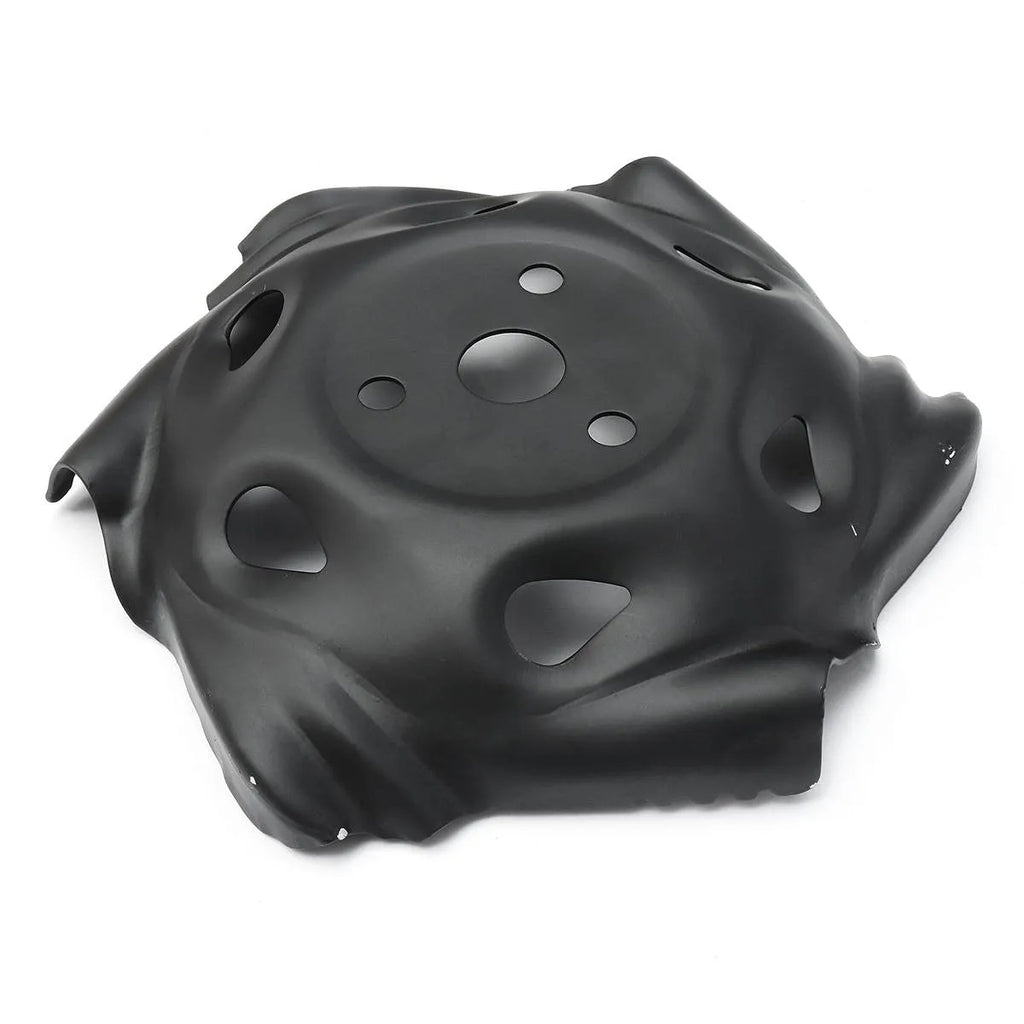 Metal cut lawn mower part 23.5 cm diameter black A3 iron plate garden machine replacement accessory