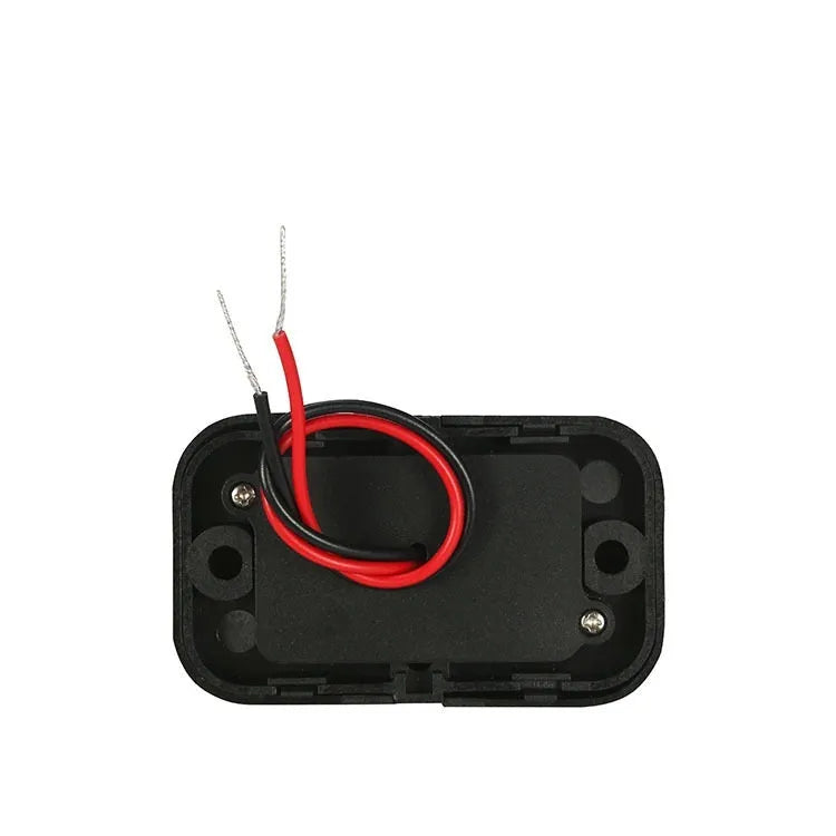 Black modified car charger with TYPE-C interface for 36W fast charging in vehicles