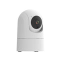 Compact indoor security camera with two-way voice on a shelf