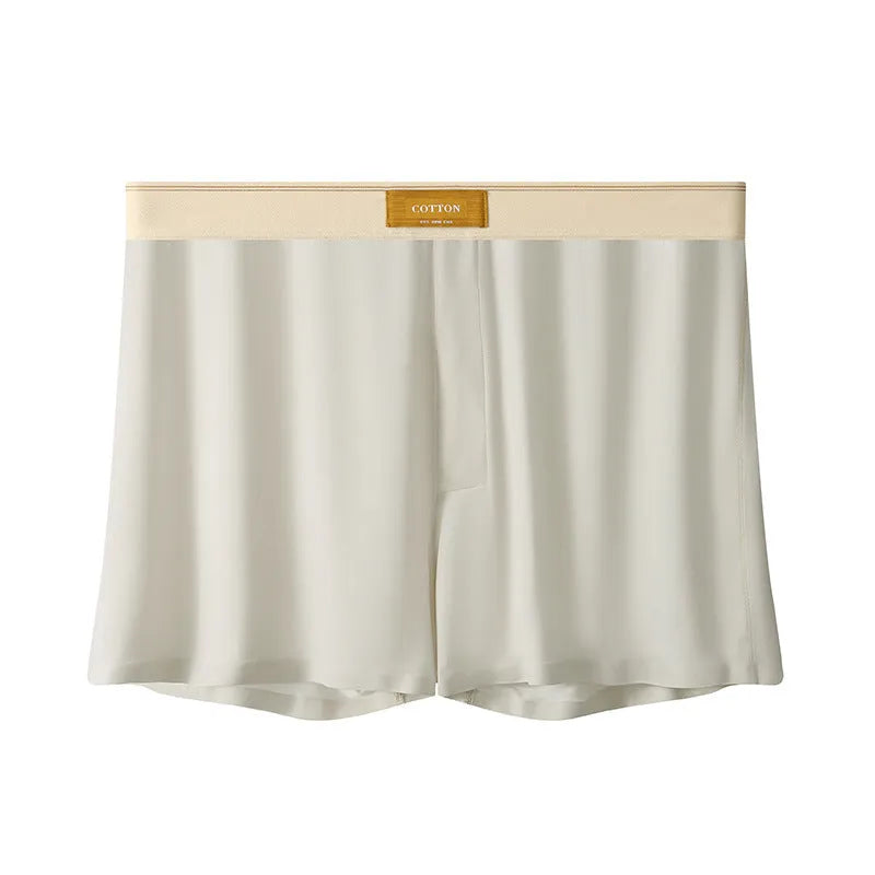 Men's breathable ice silk loose fit boxer briefs underwear in multiple colour options