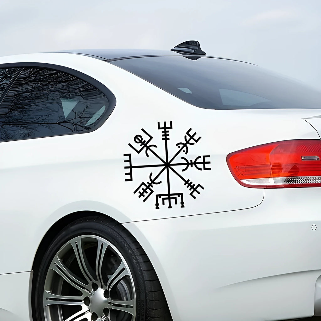 Vegetarian No Charm 13x13cm square vinyl car window and notebook decorative sticker