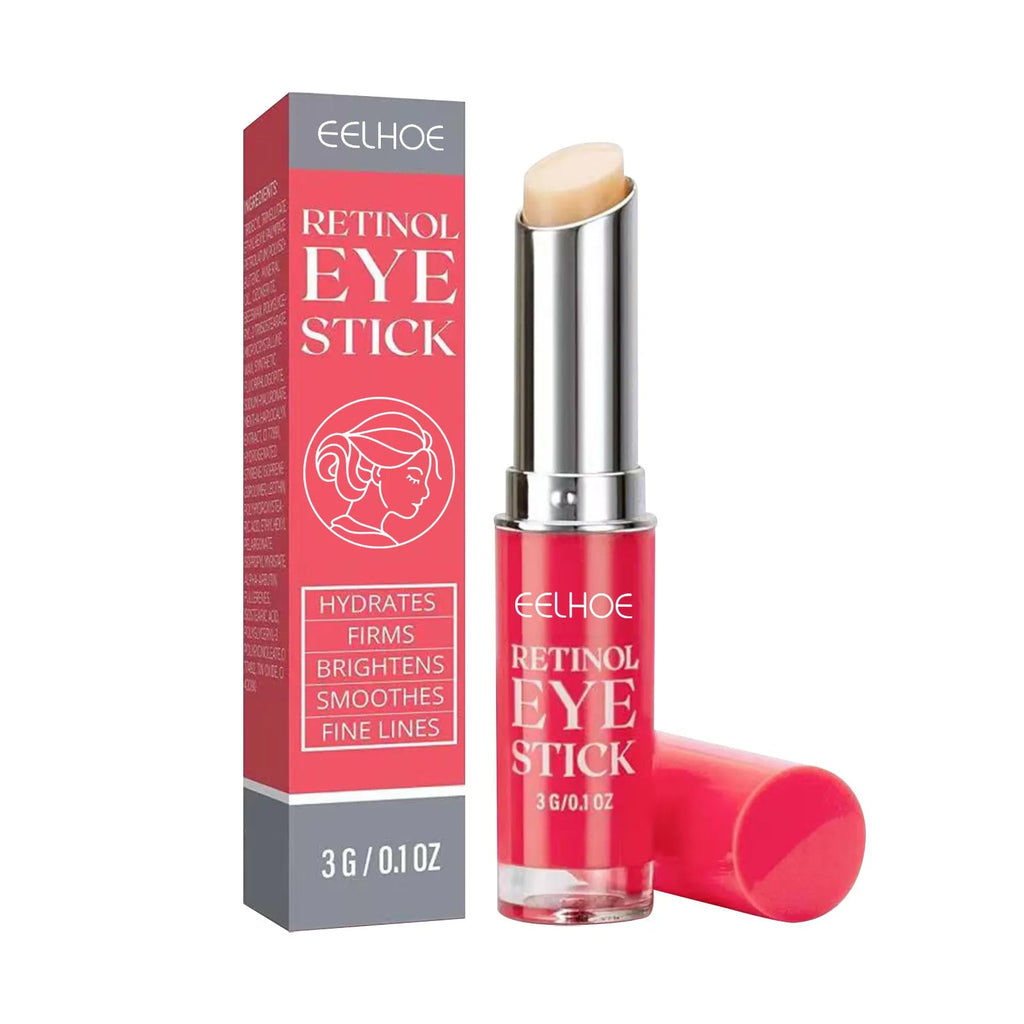3g retinol eye cream for skin repair in a small white tube with blue cap