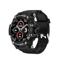 T6 tactical smart watch with 1.3-inch screen on wrist showing health monitoring display