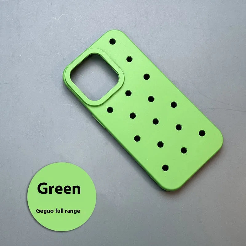 DIY heat dissipation TPU frosted phone case for iPhone 15 Pro Max in black, blue, green, yellow
